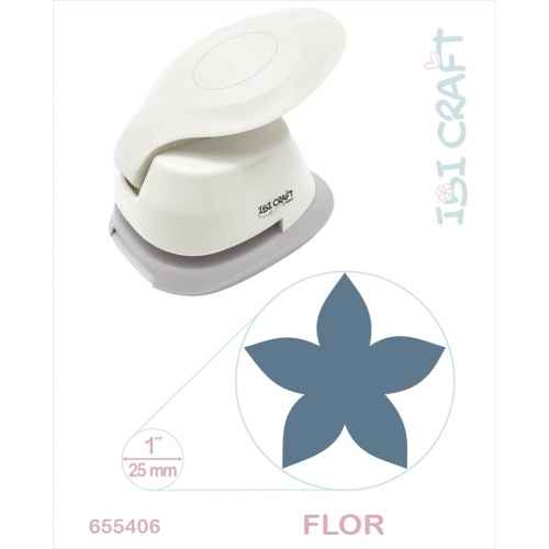 PERFORADORA ARTISTICA P/GOMA EVA 25mm 1¨ FLOR 15