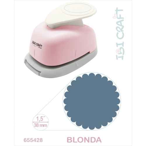 [6655428] PERFORADORA ARTISTICA 38mm 1.5"" BLONDA"