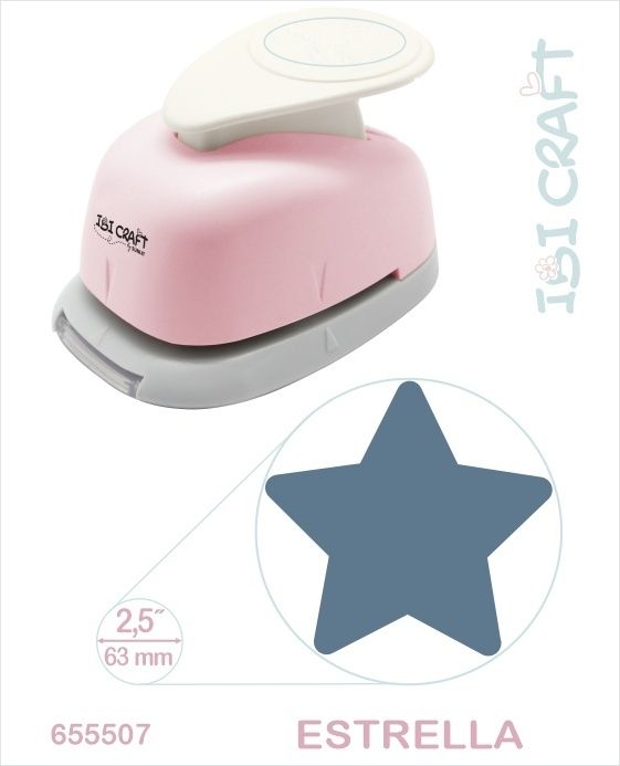 Perforadora Artistica 63mm 2,5" Estrella