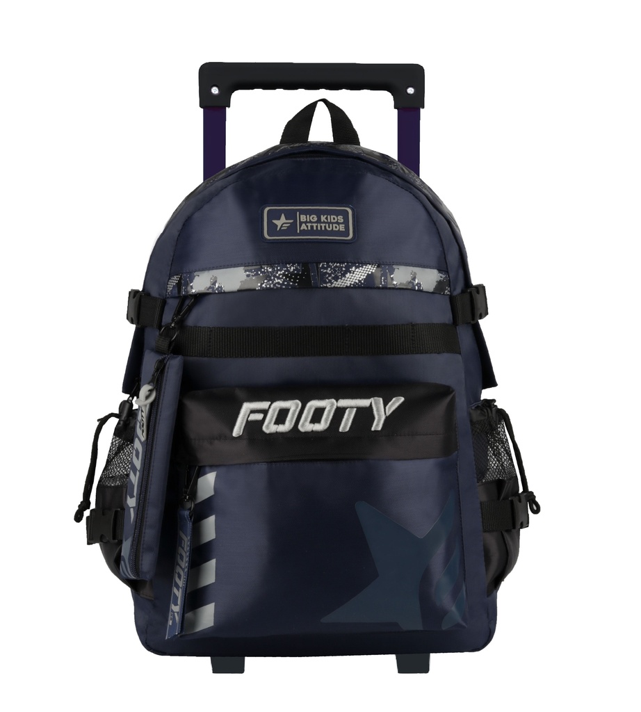 MOCHILA FOOTY 18" CARRO BIG KIDS ABSTRACT