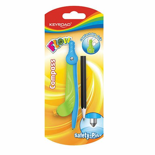 [6KR971649] Compaz Plastico Flow c/lapiz Key Road