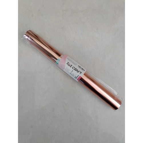 [6700404] FOIL REACTIVO TONER 0.32 * 5 Mts ORO ROSA