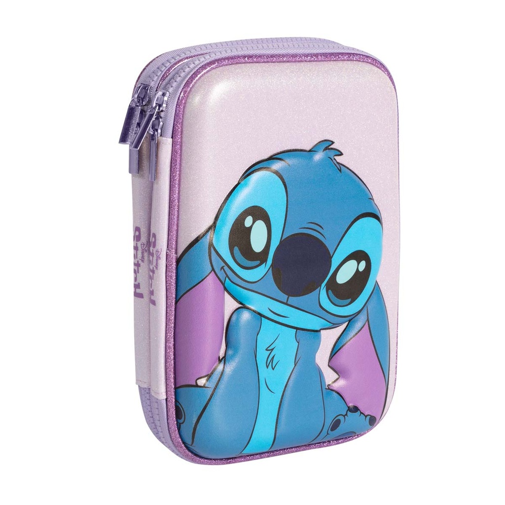 [81514244] Cartuchera Doble EVA Stitch Mooving
