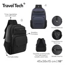 MOCHILA PORTANOTEBOOK TRAVEL TECH