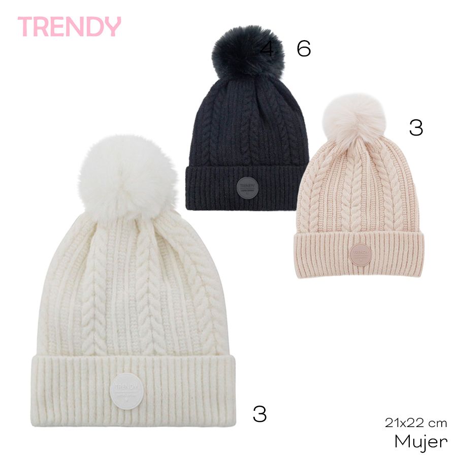 [813658B] Gorro Trendy