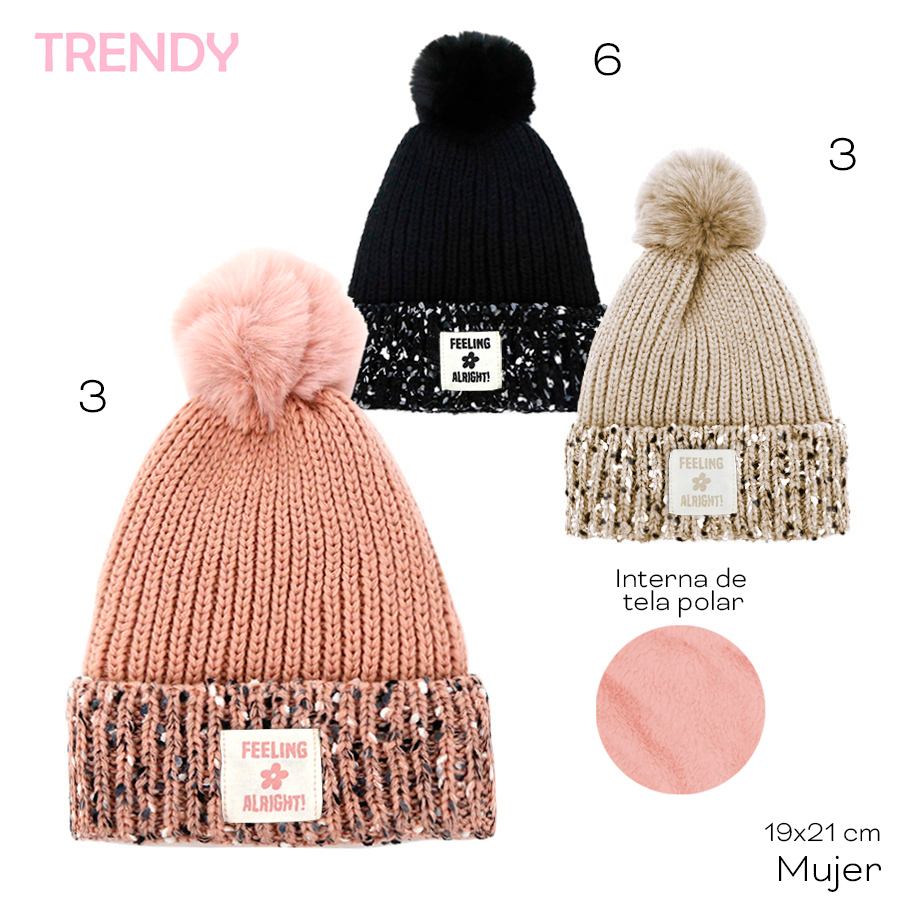[813667B] GORRO TRENDY