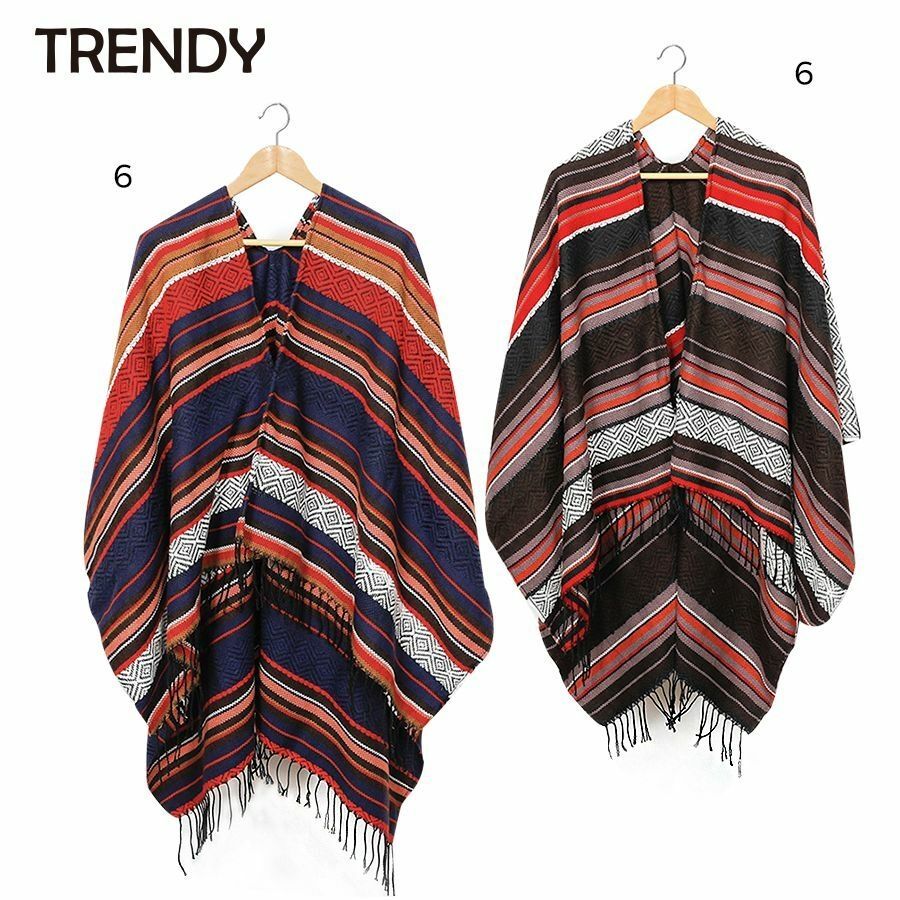 [810119] Poncho Trendy