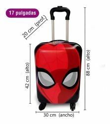 [4HA045] Valija Rigida Infantil 17" Spiderman