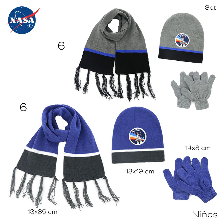 [813922B] Set Nasa x3