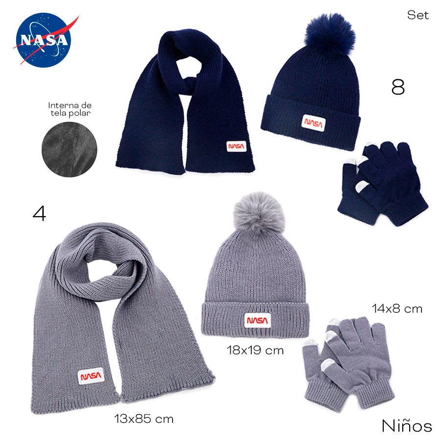 Set Nasa x3