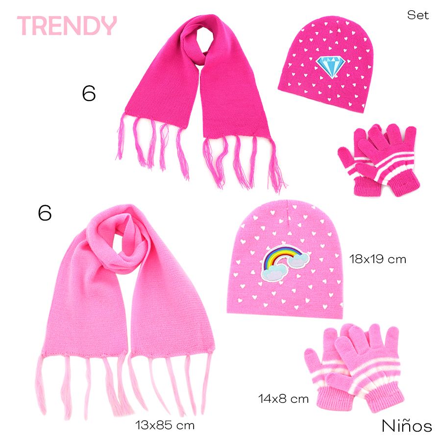 [813921B] Set Trendy x3