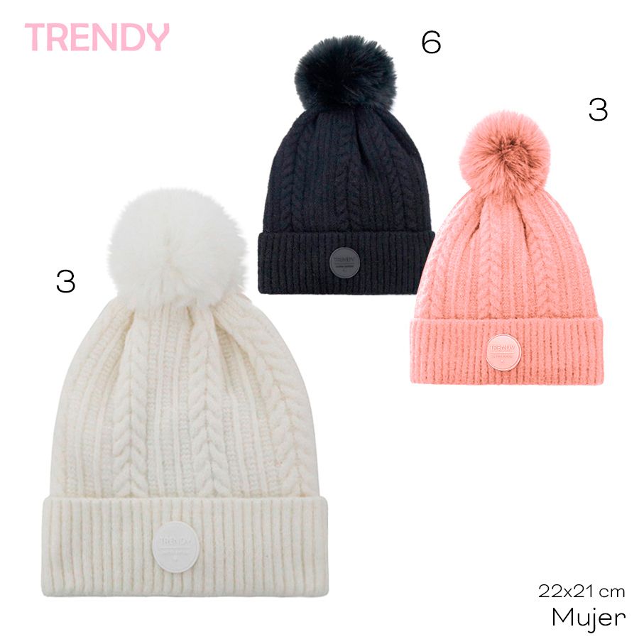 [813804B] Gorro Trendy