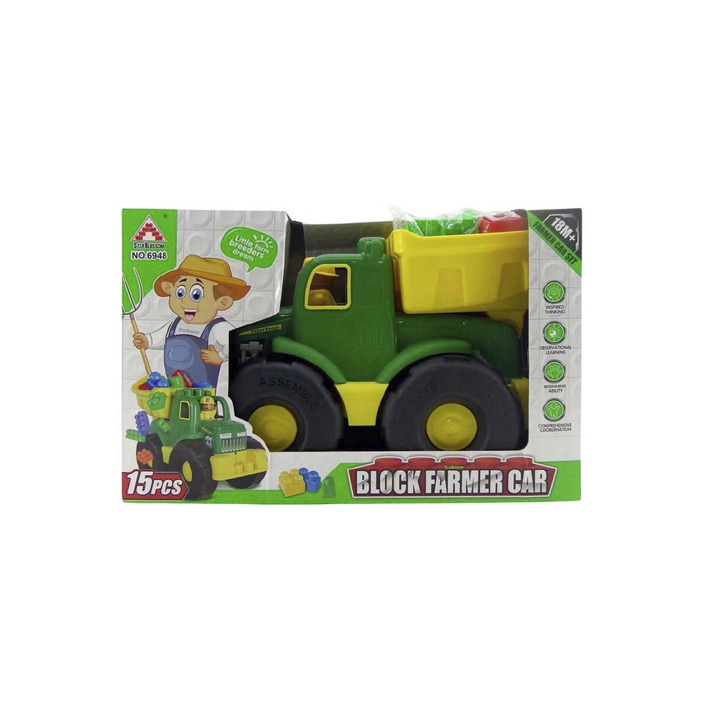 [81MS916861] 15 PIEZAS MINI CAMION GRANJERO PRIORI