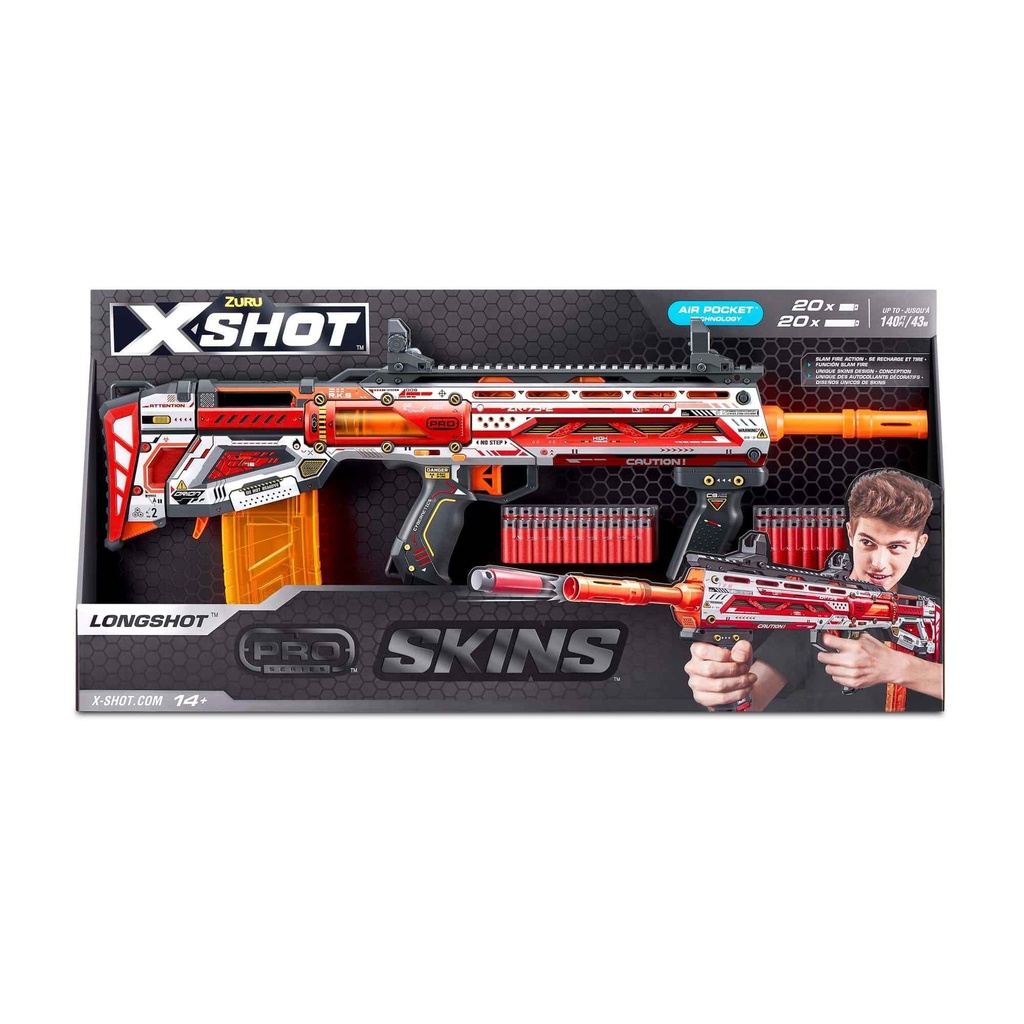 [817472] ARMA X-SHOT PRO SERIES 1 SINISTER (40 DARTS)