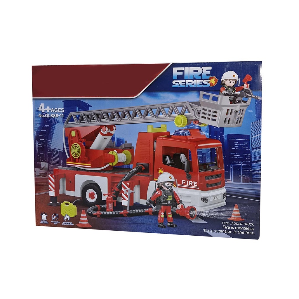 [816972] AUTOBOMBA BOMBERO (QL888-11)