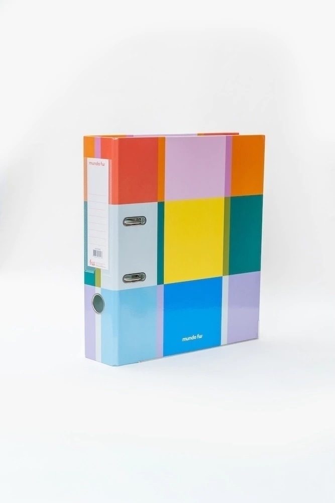 [6202265] BIBLIORATO FW A4 LOMO 7 COLORBLOCK