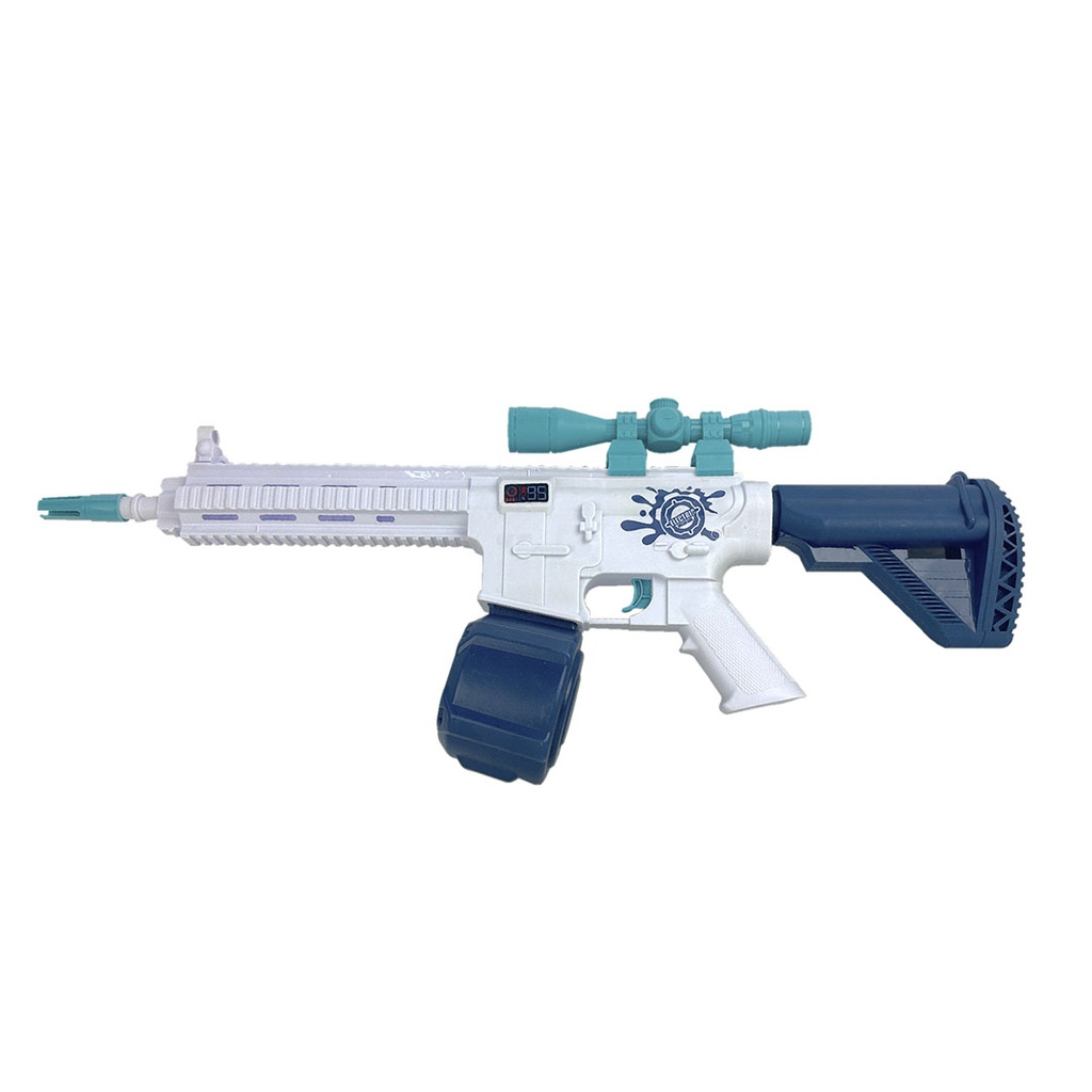 [818855] SUPER PISTOLA DE AGUA A BATERIA POWER X BASE CARGA USB