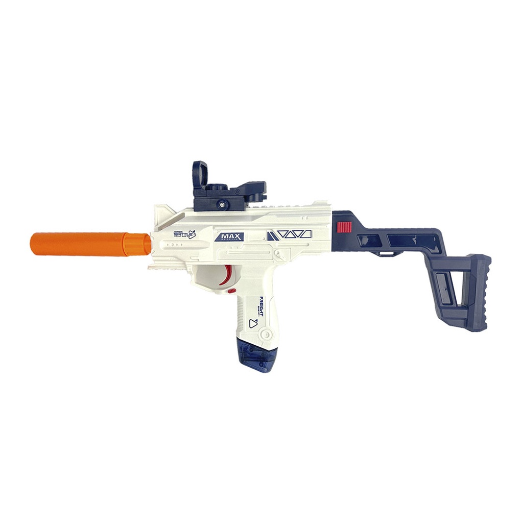 [818854] SUPER PISTOLA DE AGUA A BATERIA BATTLE X BASE CARGA USB