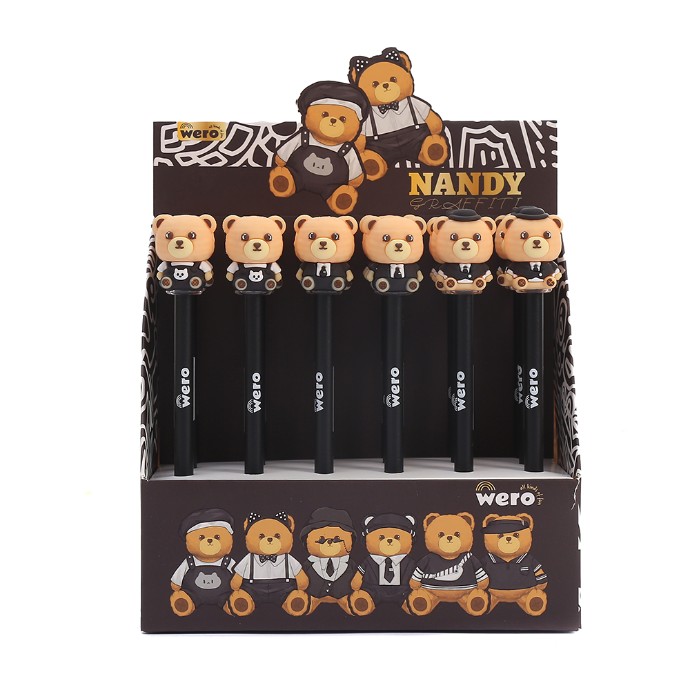 [6WE4062] BOLIGRAFO SUIT BEARS WERO