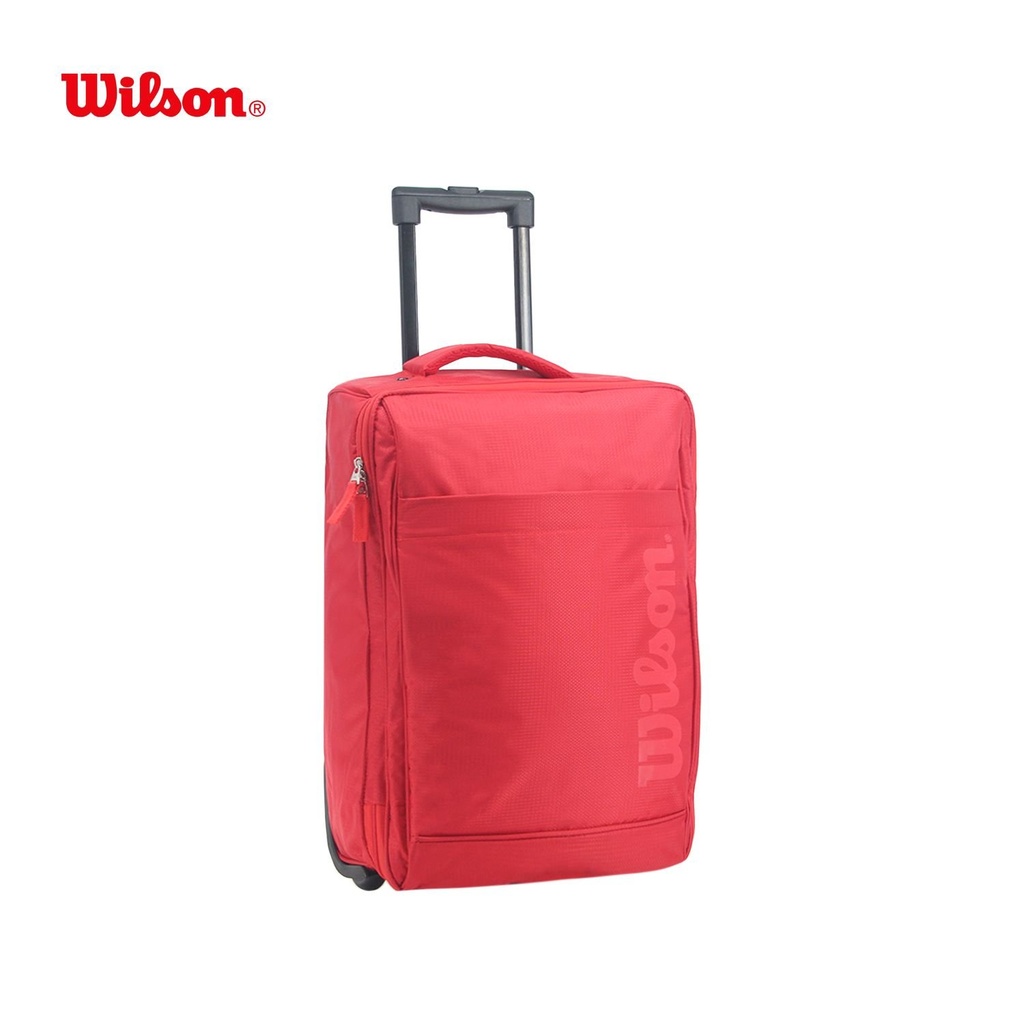 [465.1758R] BOLSO CON CARRO PLEGABLE ROJO WILSON