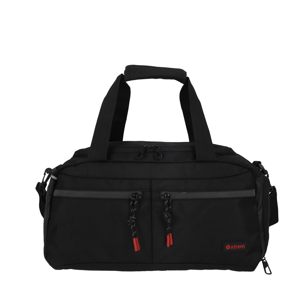[414621410731] BOLSO DEPORTIVO QUEST 3XT NEGRO/ROJO XTREM