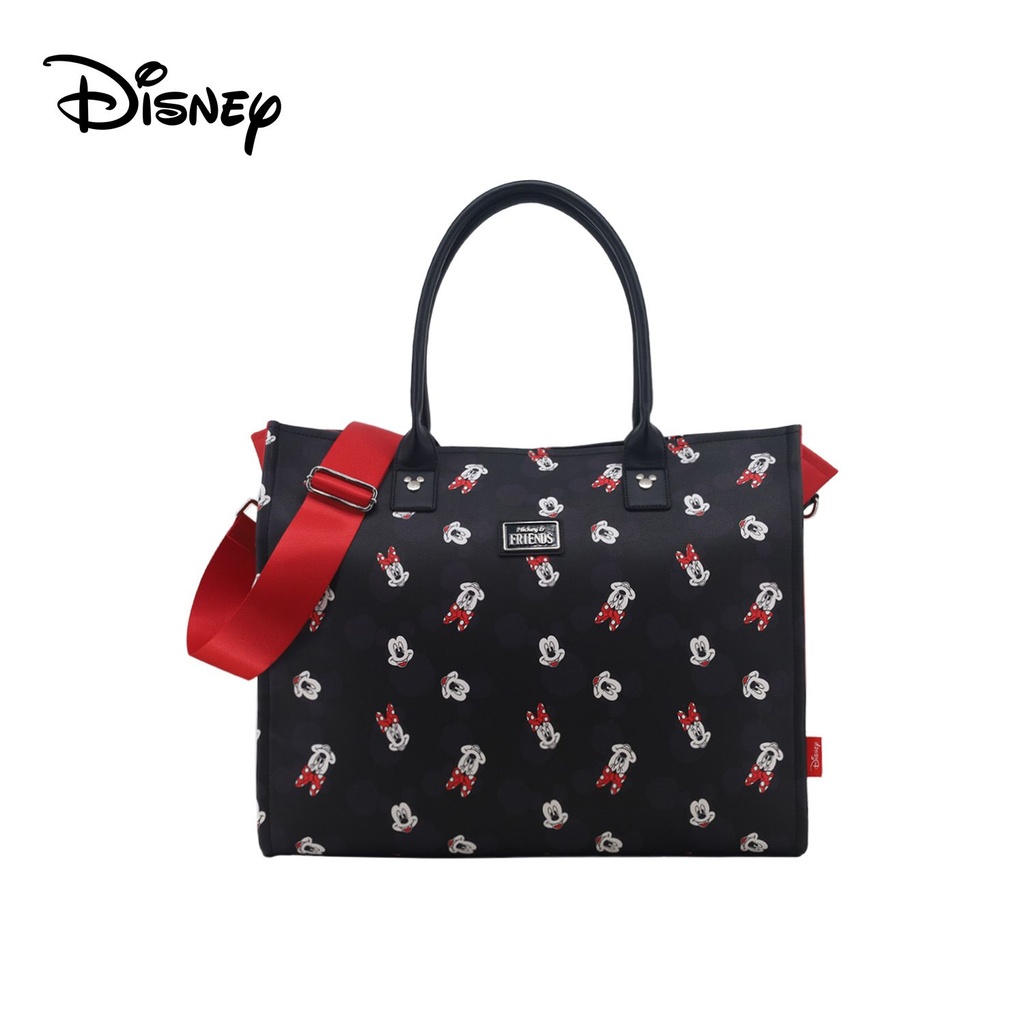 [470.0400012] BOLSO DISNEY MICKEY Y MINNIE NEGRO