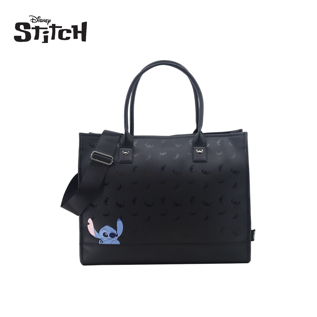 [473.0400016] BOLSO DISNEY STITCH NEGRO