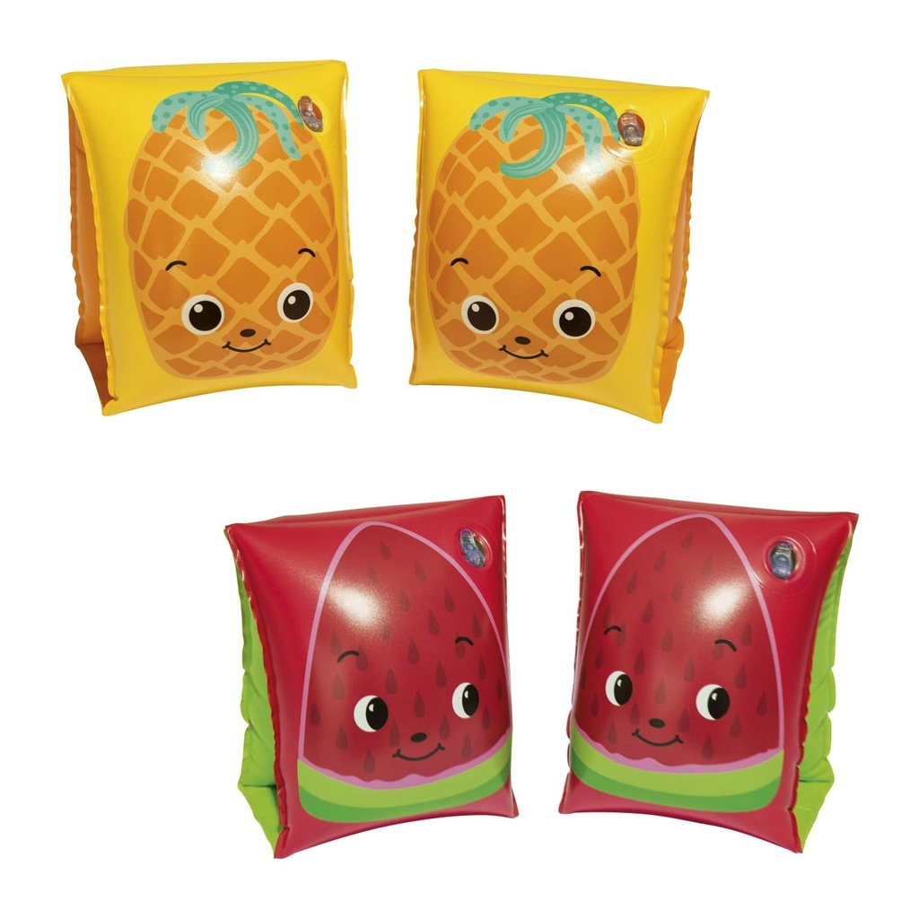 [815943] BRACITOS INFLABLES FRUTAS ANIMALITOS SURTIDO 23x15 CM BESTWAY