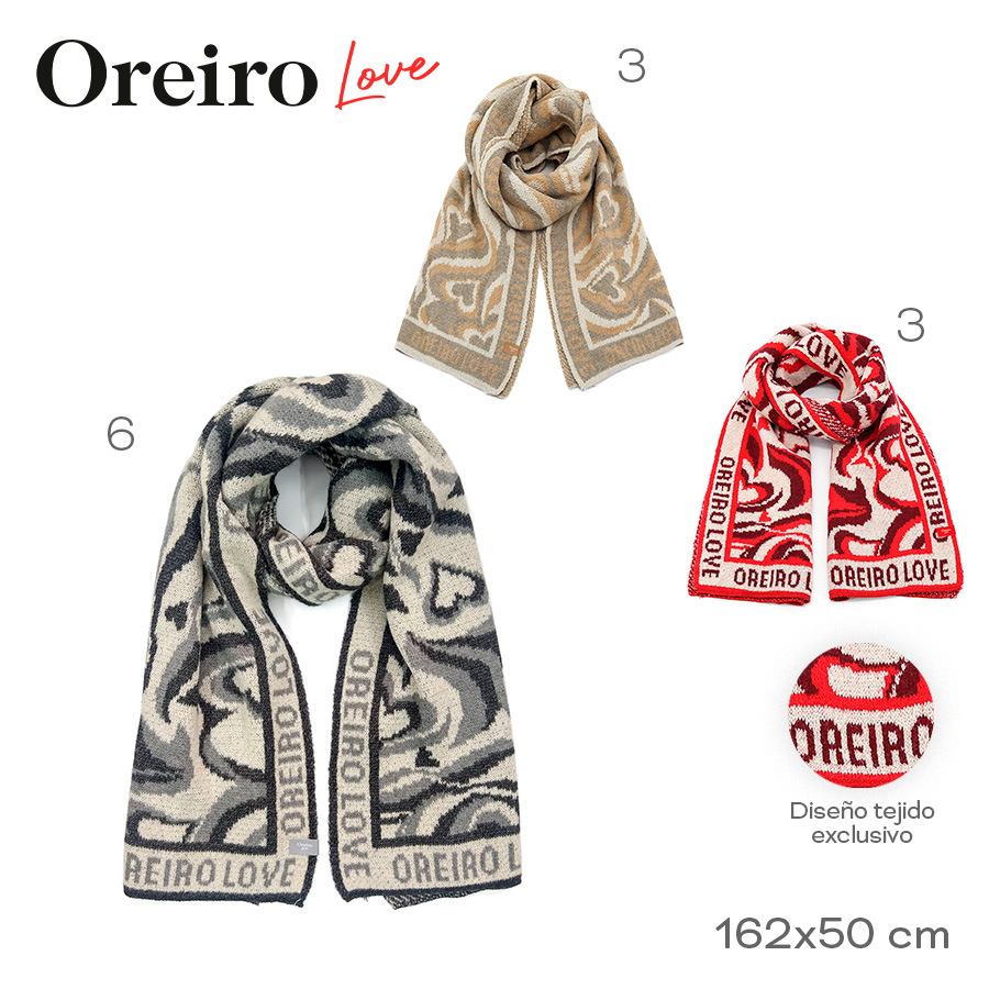 [831157] BUFANDA OREIRO LOVE