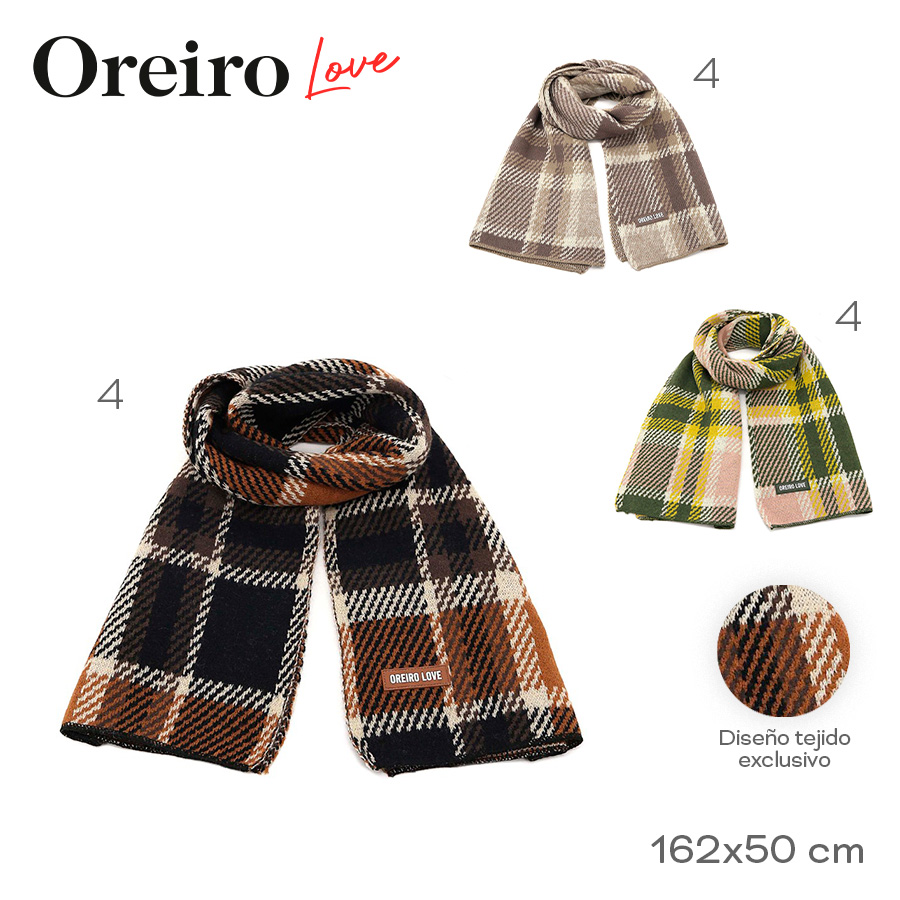 [831163] BUFANDA OREIRO LOVE