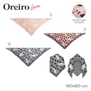 BUFANDA TRIANGULAR OREIRO LOVE