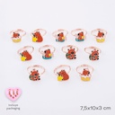 CAJA X 12 ANILLOS INFANTILES TRENDY (PRECIO X CAJA)