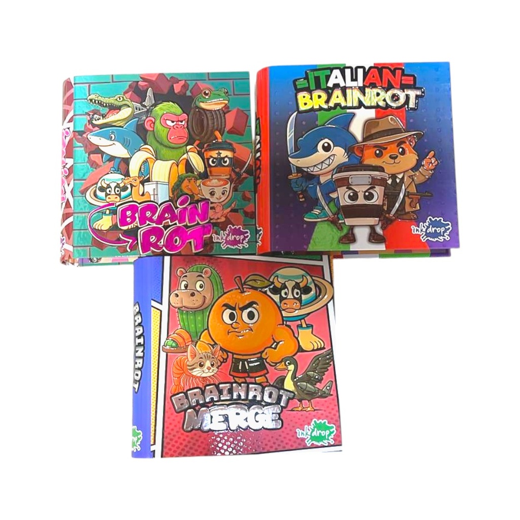 [6300350] CARPETA 3X40 BRAINROT II