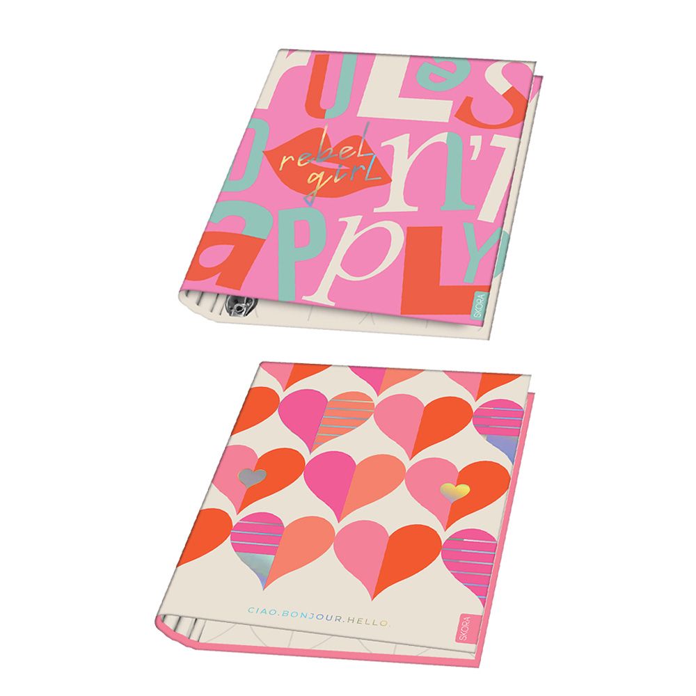 CARPETA ESCOLAR 2x40 LOVE SKORA
