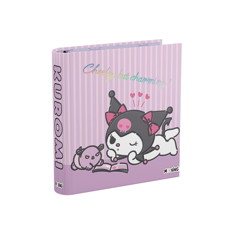 [61001255] CARPETA ESCOLAR 3x40 KUROMI MOOVING