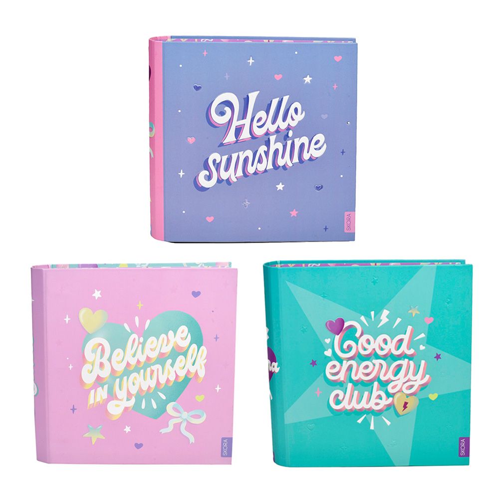 [637335] CARPETA ESCOLAR 3x40 LETTERING SKORA