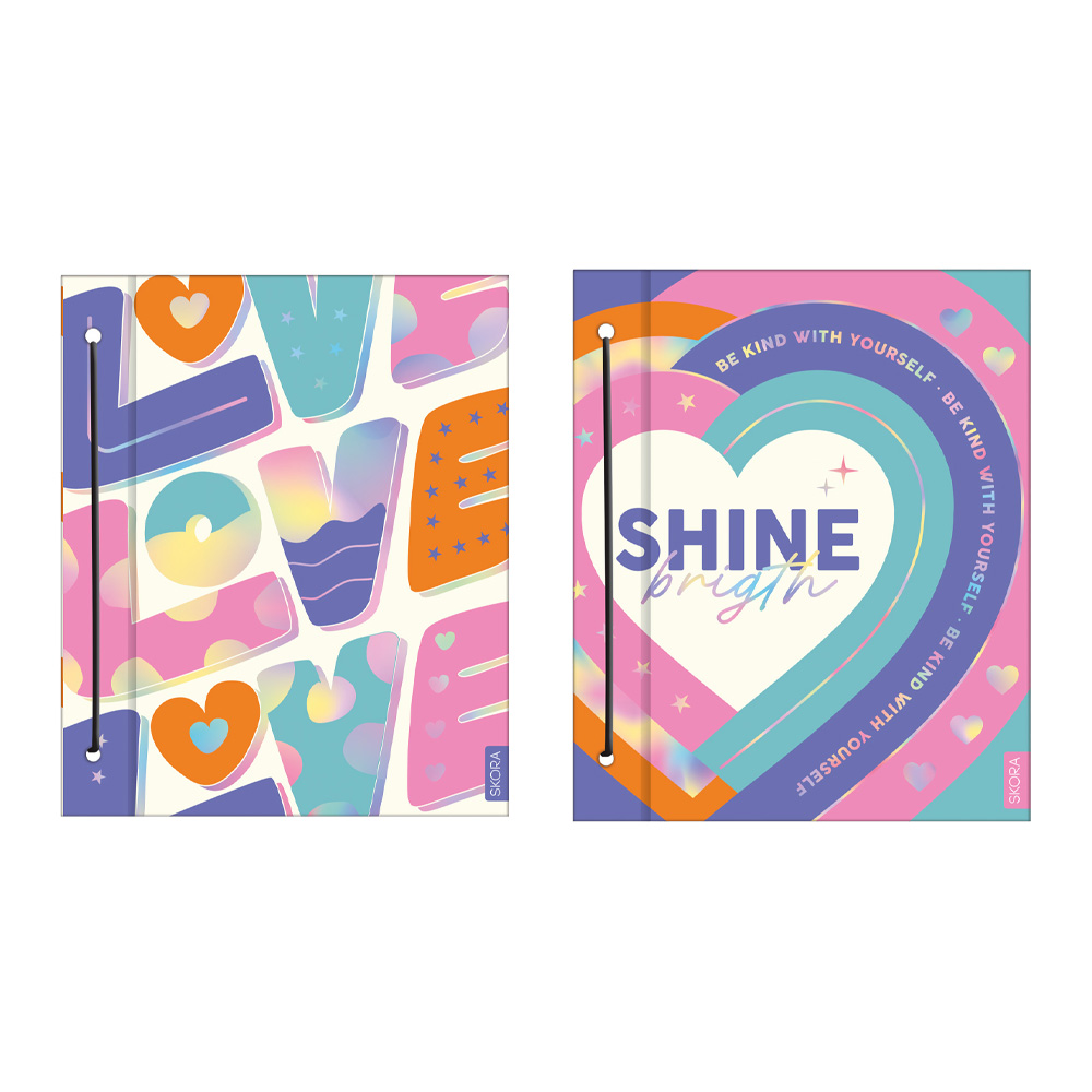 [642034] CARPETA ESCOLAR N3 LOVE SKORA