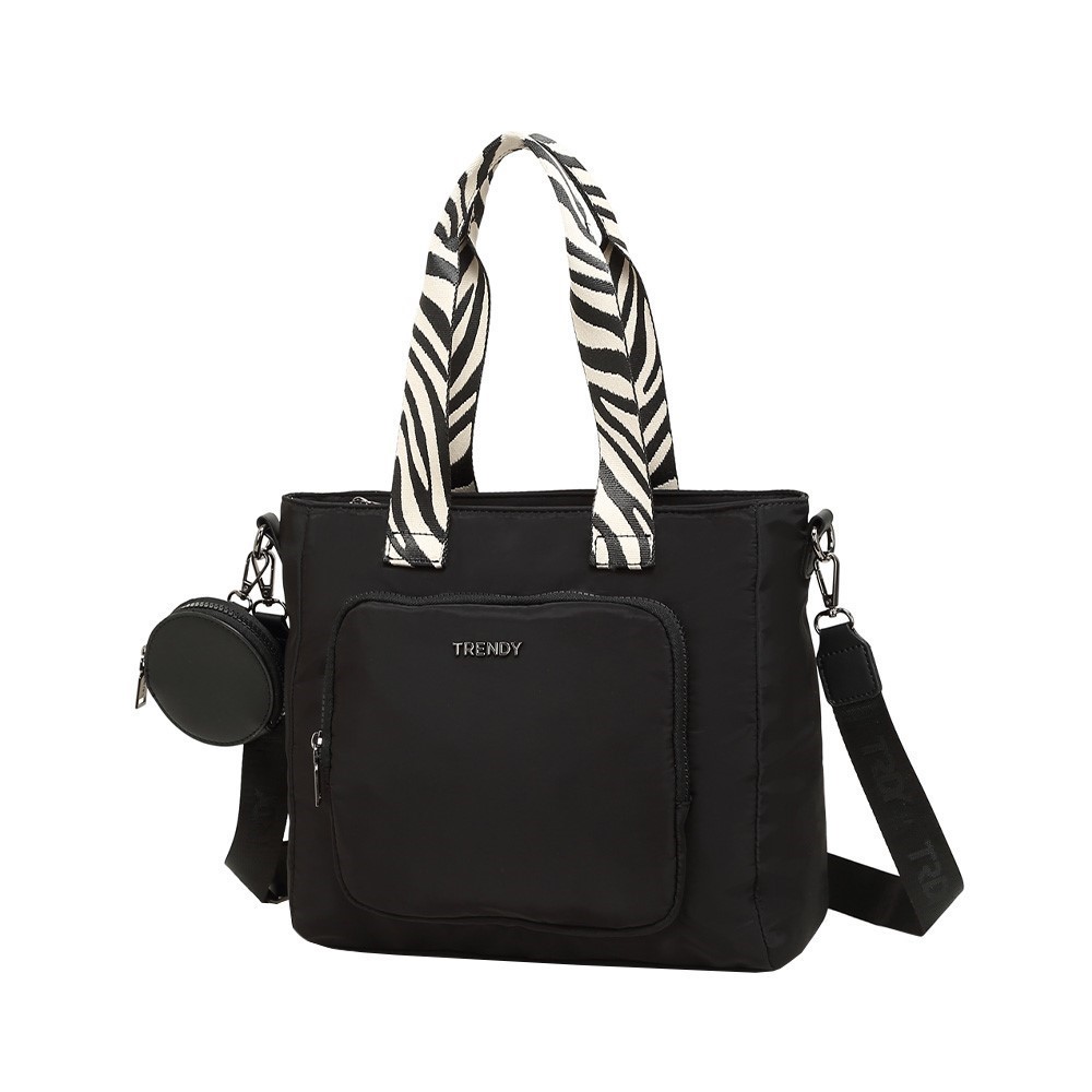[122745-NEG] CARTERA TRENDY (Negro)