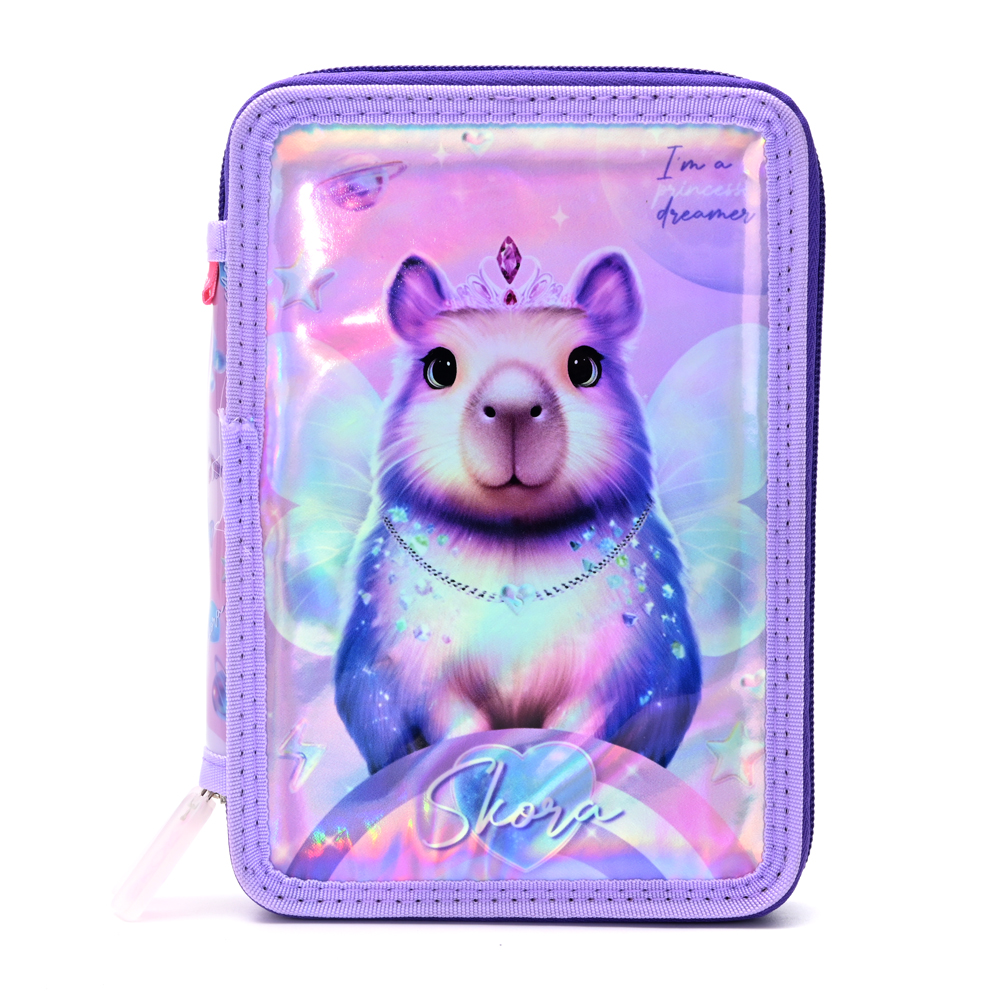 [842139] CARTUCHERA CANOPLA DOS PISOS THINK HAPPY PETS SKORA