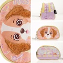 CARTUCHERA EMPANADA 2 CIERRES PERRITO PHI PHI TOYS