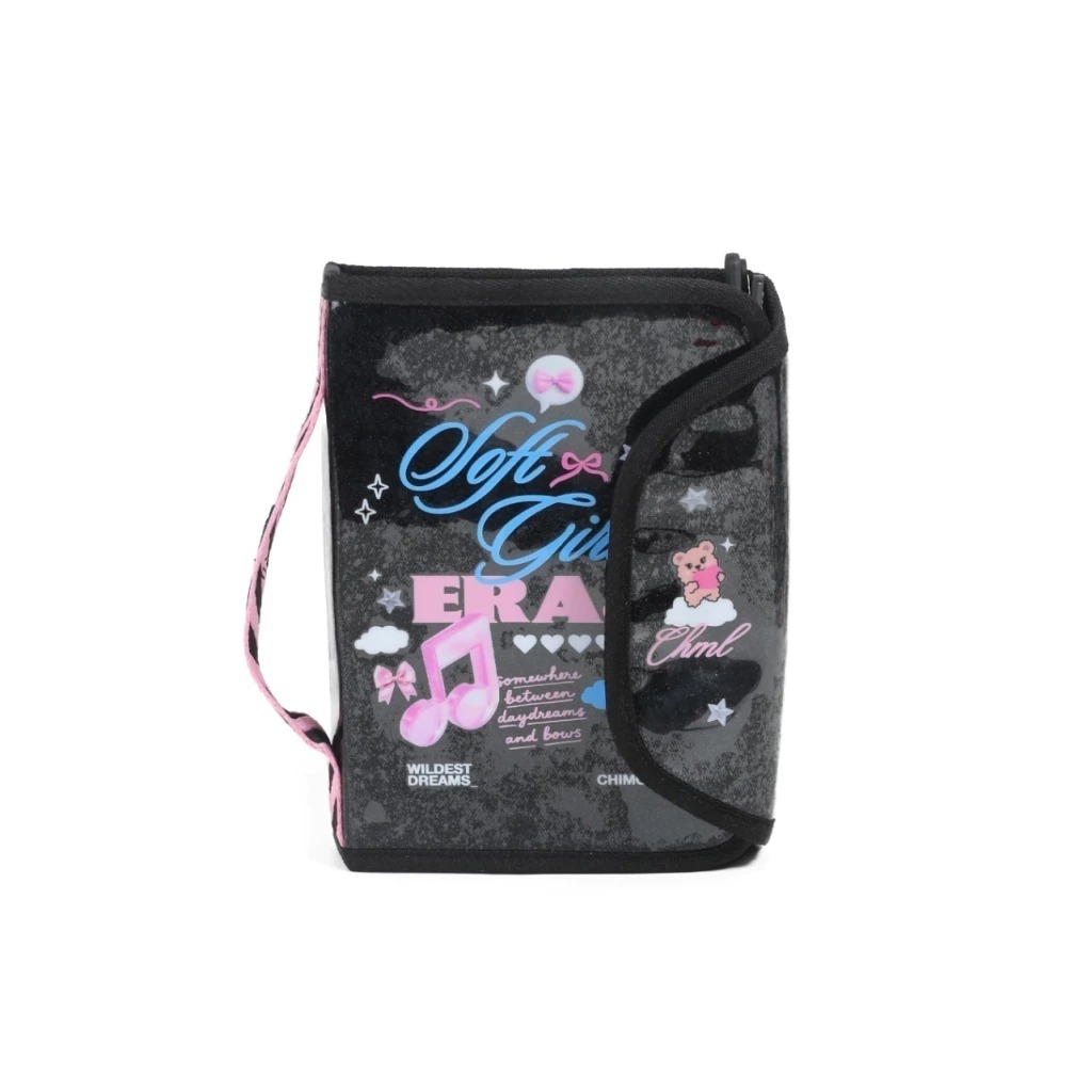 [8TR233] CARTUCHERA MY FRIENDS MY COLLECTION BLACK CHIMOLA