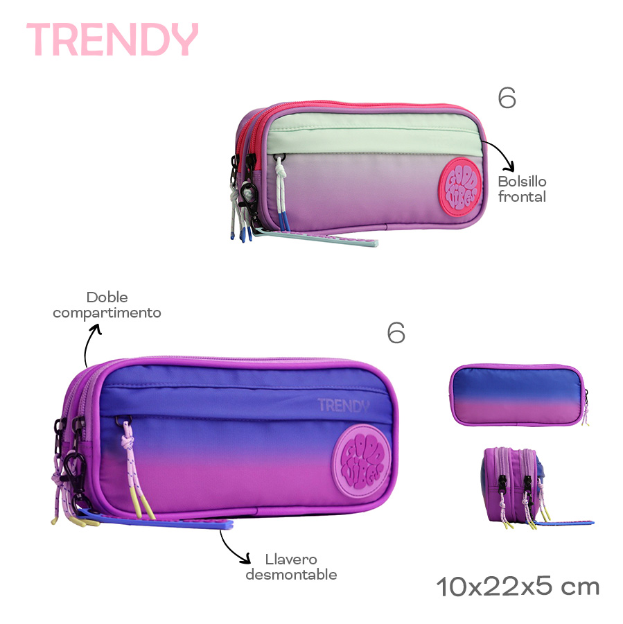 CARTUCHERA TRENDY