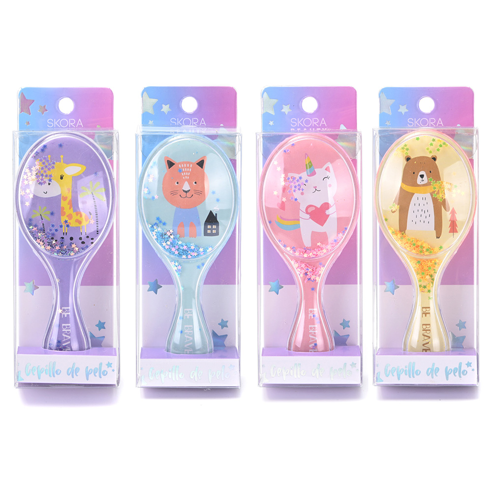 [839062] CEPILLO NEUMATICO OVALADO GLITTER SKORA
