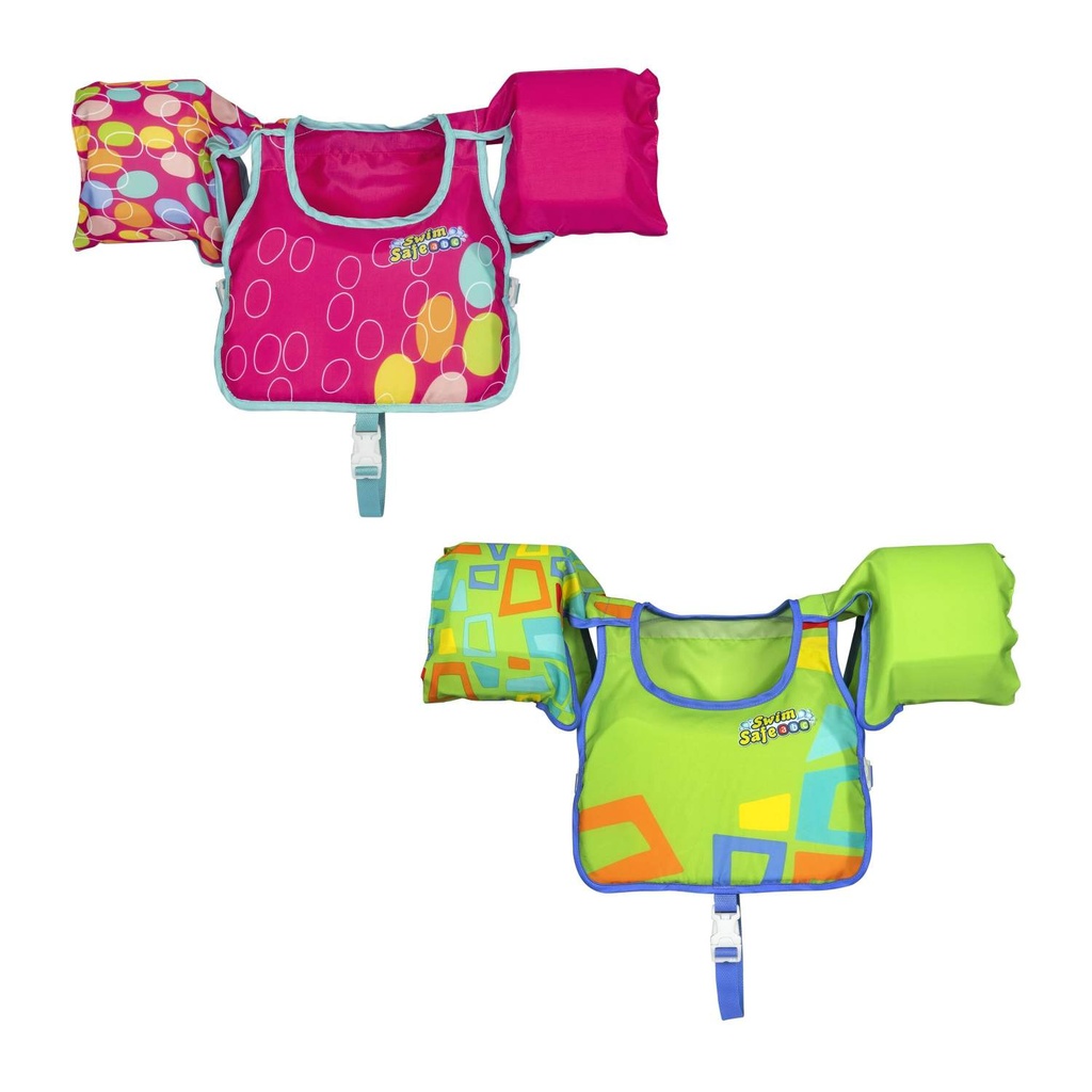 [817512] CHALECO DE TELA CON BRACITOS 56 CM BESTWAY