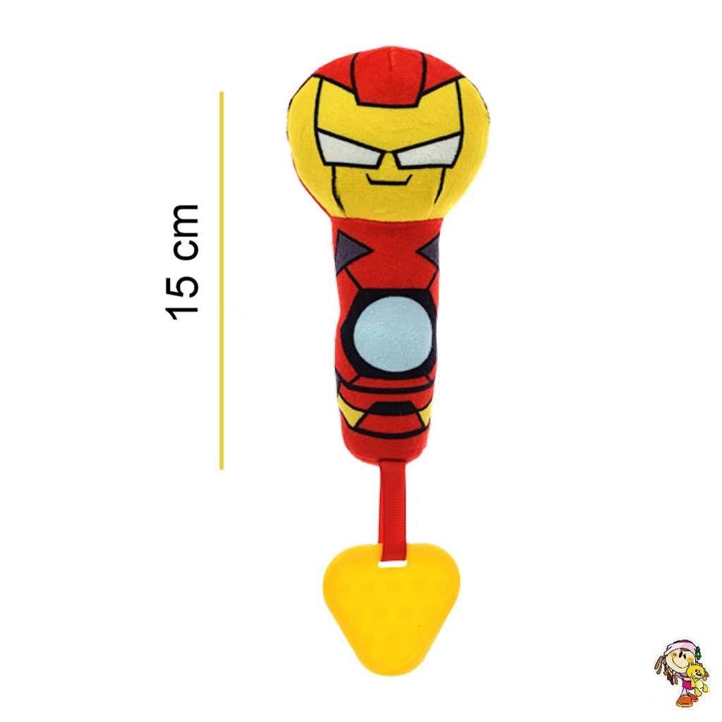CHIFLE CON MORDILLO IRON MAN MARVEL PHI PHI TOYS