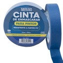 CINTA DE ENMASCARAR 24mm x40 Mts AZUL OSCURO RESIST. UV