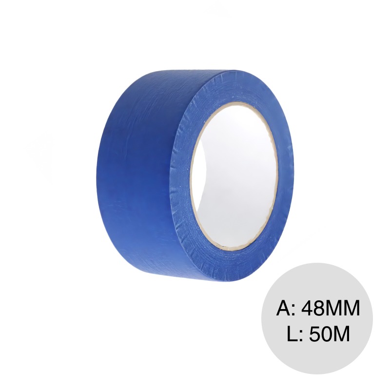 CINTA DE ENMASCARAR UV AZUL 48MM x 50M