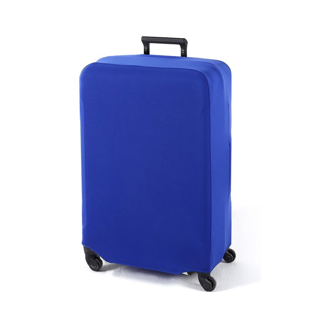 [8598] CUBRE VALIJA LARGE L 28" A 30" TRAVEL BLUE