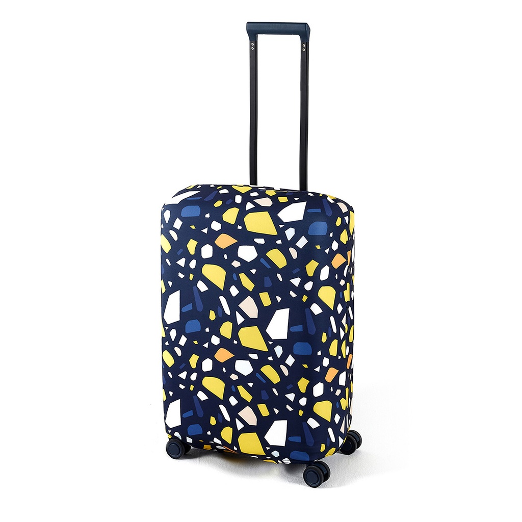 [8594] CUBRE VALIJA MEDIUM 24" A 26" TRAVEL BLUE