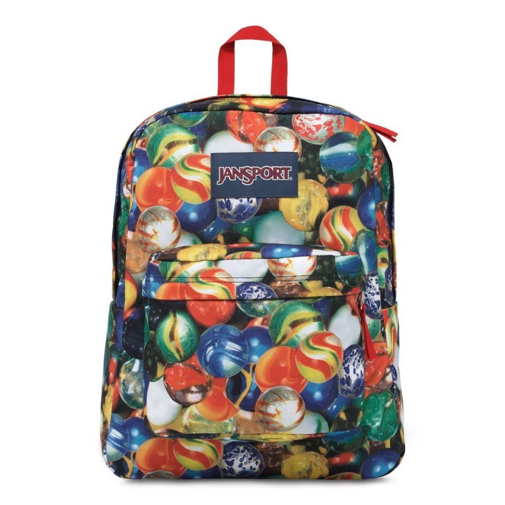 [3JS00T501-0JM] Mochila Jansport Superbreak Bolitas